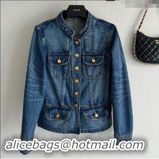 ​Super Quality Celine Denim Jacket CH101714 Blue 2024