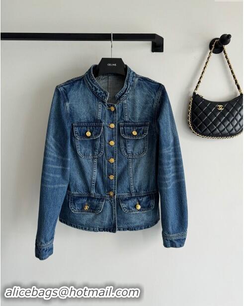 ​Super Quality Celine Denim Jacket CH101714 Blue 2024