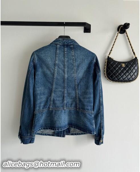 ​Super Quality Celine Denim Jacket CH101714 Blue 2024