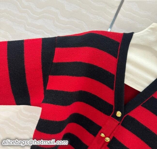 ​Affordable Price Miu Miu Cashmere & Wool Cardigan M101715 Red 2024