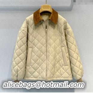 Top Quality Miu Miu Padded Jacket M101720 Brown 2024