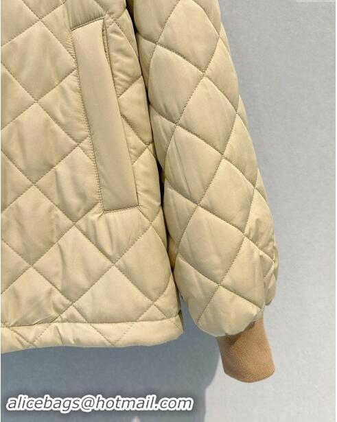 Top Quality Miu Miu Padded Jacket M101720 Brown 2024