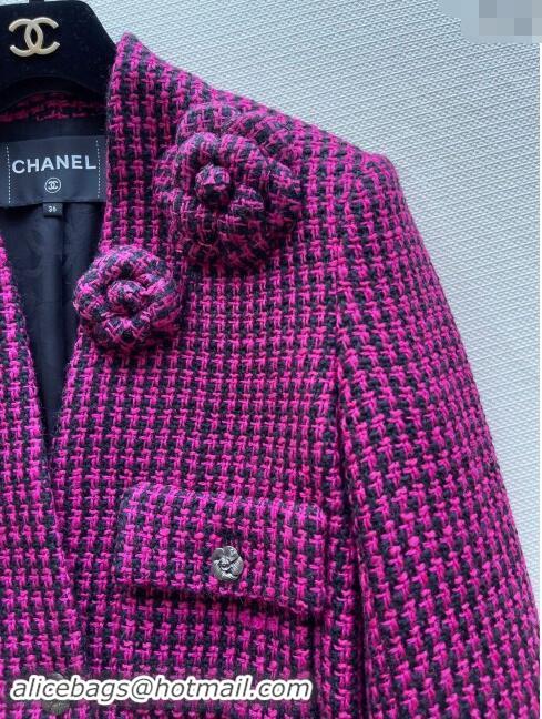 ​Top Grade Chanel Tweed Jacket CH101713 Pink 2024