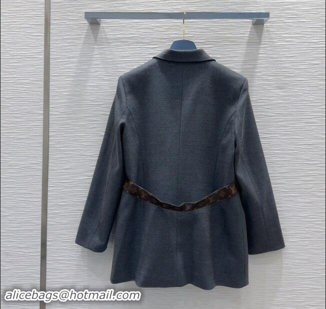 ​Super Quality Louis Vuitton Jacket D101804 Gray 2024