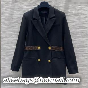 Top Grade Louis Vuitton Jacket D101805 Black 2024