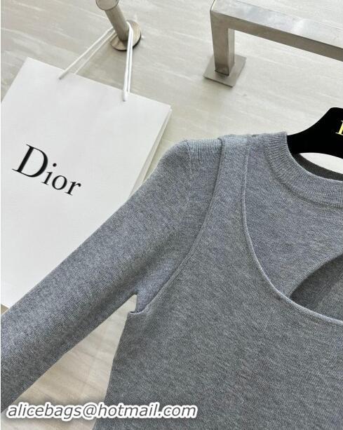 ​Good Looking Dior Miss Dior Knit Sweater D101811 Gray 2024