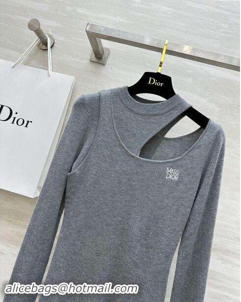 ​Good Looking Dior Miss Dior Knit Sweater D101811 Gray 2024