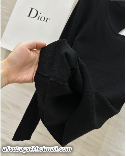 Well Crafted Dior Miss Dior Knit Sweater D101812 Black 2024