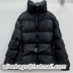 ​Fashion Discount Dior DiorAlps Bleted Puffer Jacket D101819 Black 2024