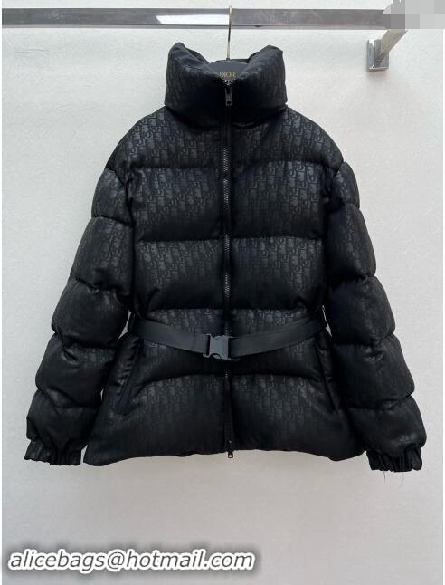 ​Fashion Discount Dior DiorAlps Bleted Puffer Jacket D101819 Black 2024