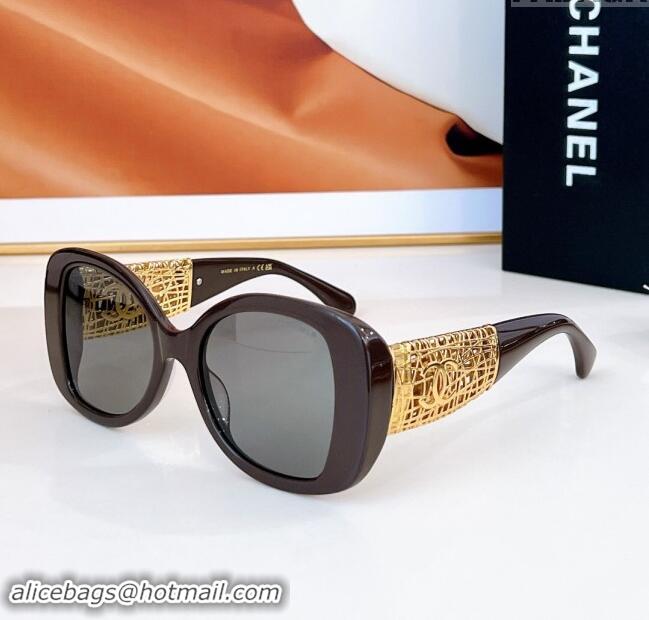 Buy New Cheap Chanel Sunglasses CH5531 Brown 2024