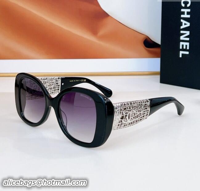 Buy Classic Chanel Sunglasses CH5531 Silver/Black 2024