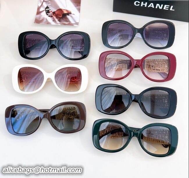 Buy Classic Chanel Sunglasses CH5531 Silver/Black 2024