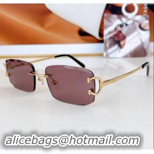 Popular Style Cartier Sunglasses CT0090O 024 Top