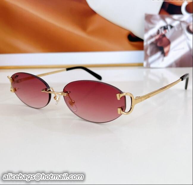 Well Crafted Cartier Sunglasses CT0090O 2024 Top