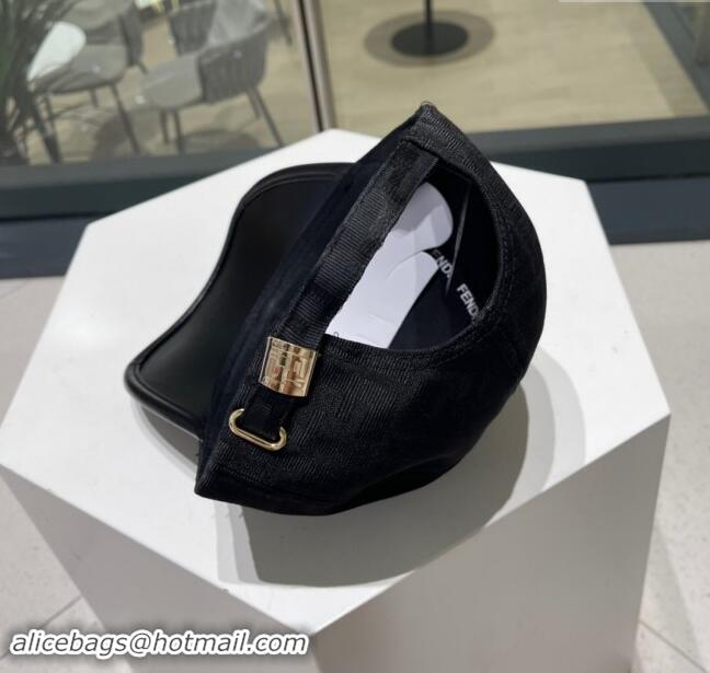 Inexpensive Fendi FF Baseball Hat F83034 Black 2023