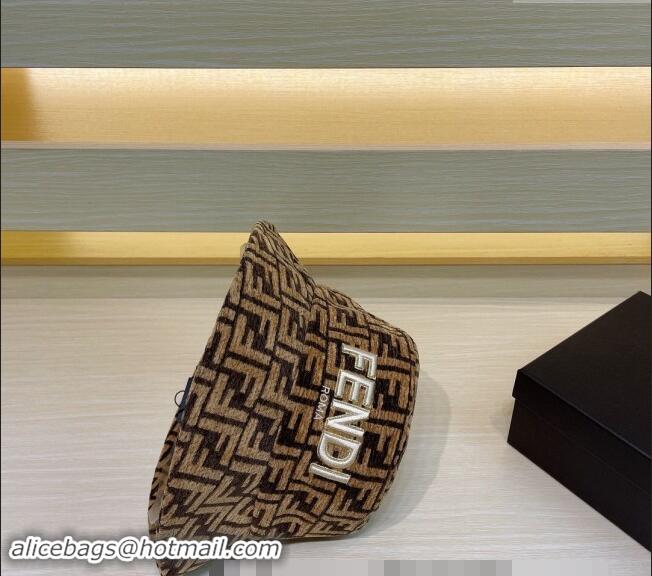 Market Sells Fendi FF Bucket Hat FE10181 Brown 2023