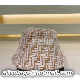 Market Sells Fendi FF Bucket Hat FE10181 Yellow 2023