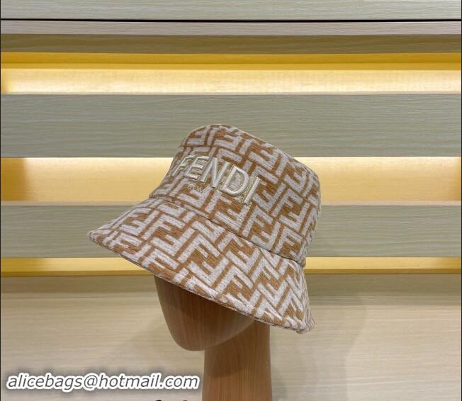 Market Sells Fendi FF Bucket Hat FE10181 Yellow 2023