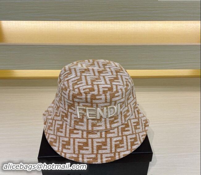 Market Sells Fendi FF Bucket Hat FE10181 Yellow 2023