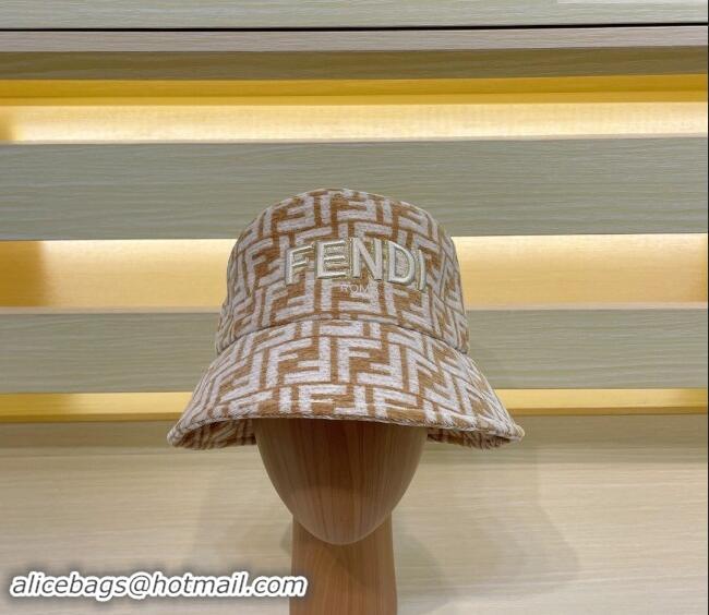 Market Sells Fendi FF Bucket Hat FE10181 Yellow 2023