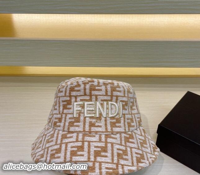 Market Sells Fendi FF Bucket Hat FE10181 Yellow 2023