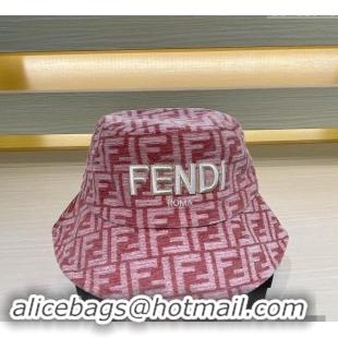 Buy New Cheap Fendi FF Bucket Hat FE10181 Pink 2023