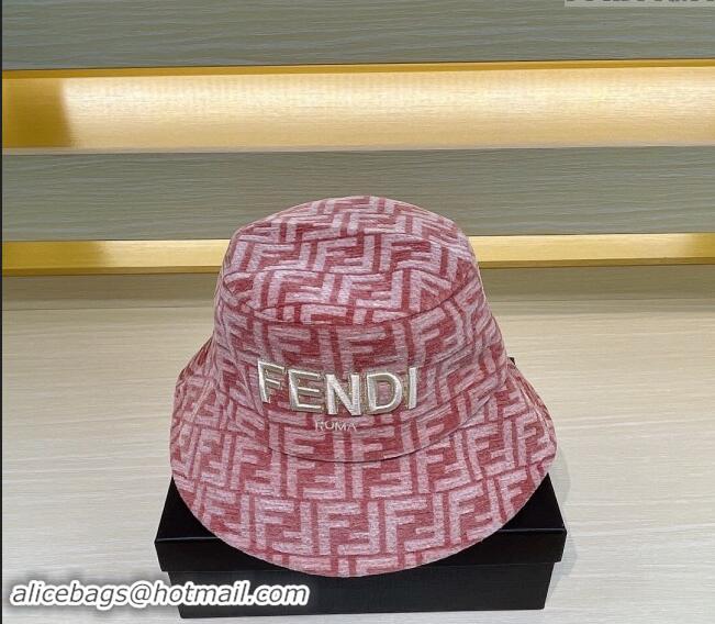 Buy New Cheap Fendi FF Bucket Hat FE10181 Pink 2023