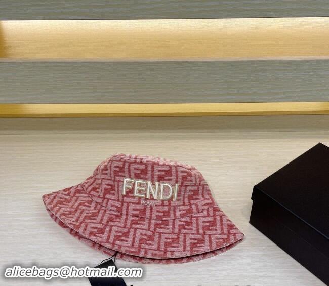 Buy New Cheap Fendi FF Bucket Hat FE10181 Pink 2023