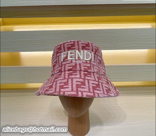 Buy New Cheap Fendi FF Bucket Hat FE10181 Pink 2023