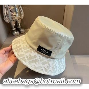 Top Grade Fendi Bucket Hat 040301 Beige 2024