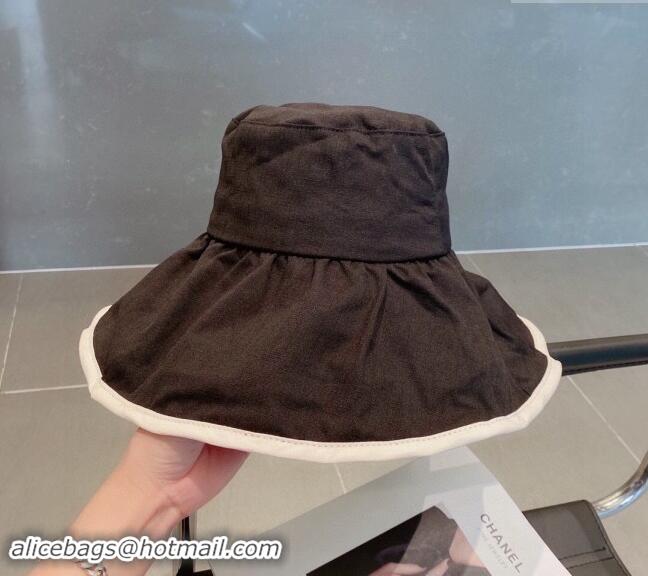 Low Price Chanel Fabric Bucket Hat 0301 Black 2024