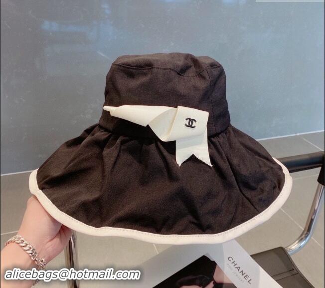 Low Price Chanel Fabric Bucket Hat 0301 Black 2024