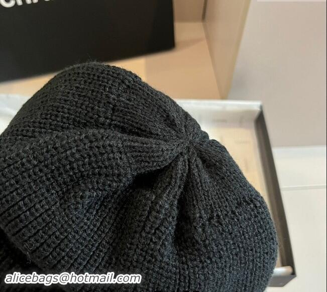 Super Quality Chanel Knit Hat CH091301 Black 2024