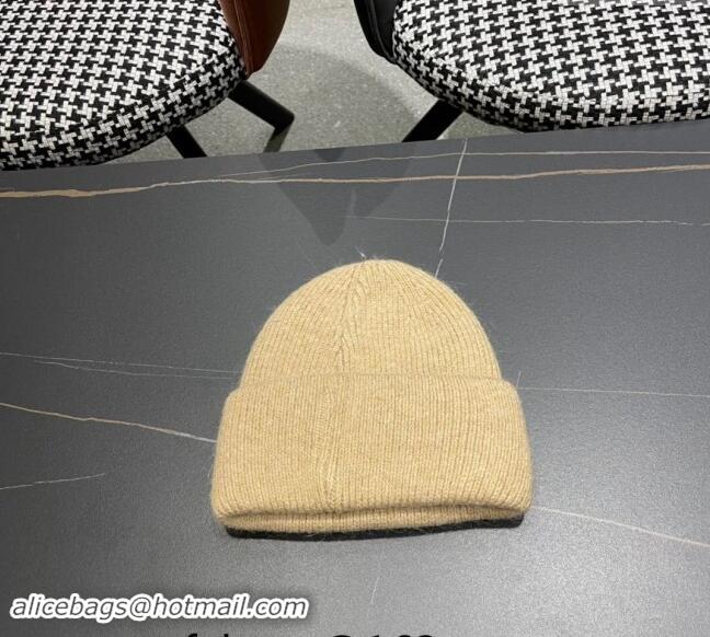 Grade Discount Prada Knit Hat with Charm 0111 Beige 2024