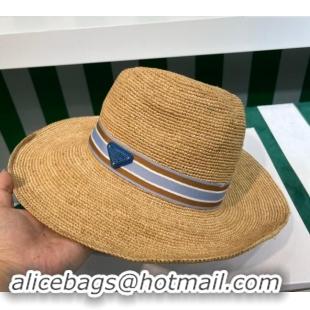 Luxury Discount Prada Crochet Raffia Straw Bucket Hat 0416 2024