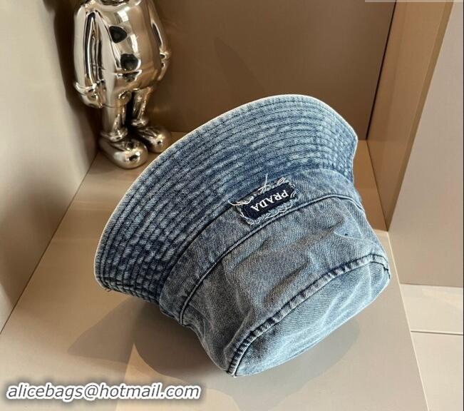 Best Inexpensive Prada Denim Bucket Hat 073001 2024