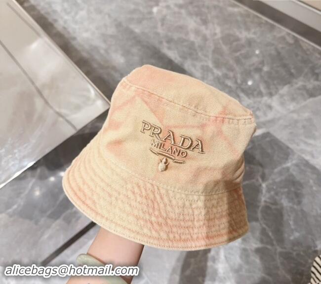 Best Price Prada Canvas Bucket Hat 073001 Beige 2024