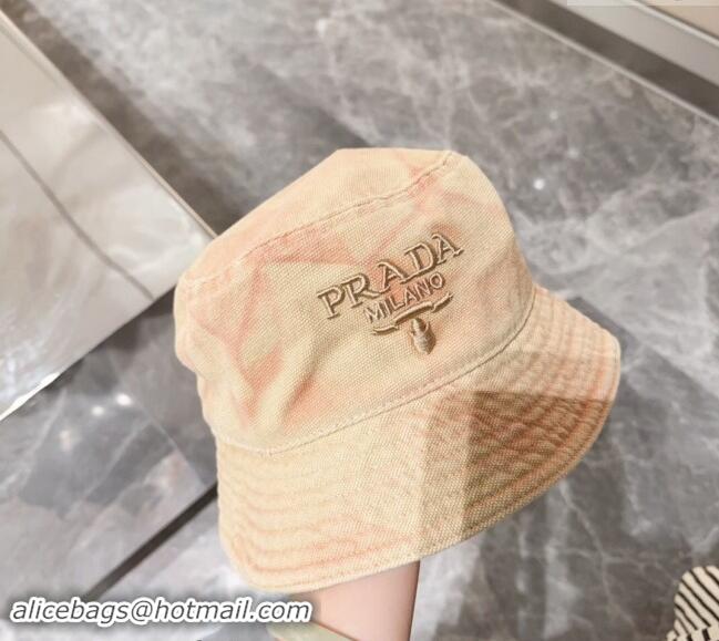 Best Price Prada Canvas Bucket Hat 073001 Beige 2024