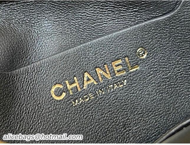 Best Price Chanel Lambskin Clutch with Chain Bag AS5038 Black 2024 Top Quality