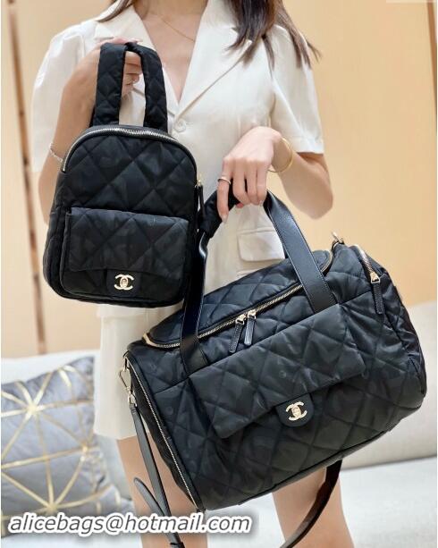 Buy Classic Chanel Coco Neige Ski Bag CH3532 Black Top Quality