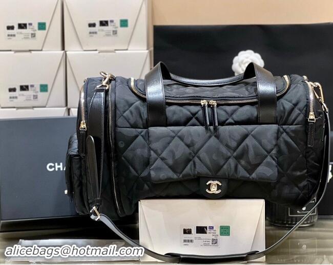 Buy Classic Chanel Coco Neige Ski Bag CH3532 Black Top Quality