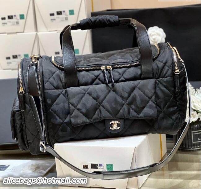 Buy Classic Chanel Coco Neige Ski Bag CH3532 Black Top Quality