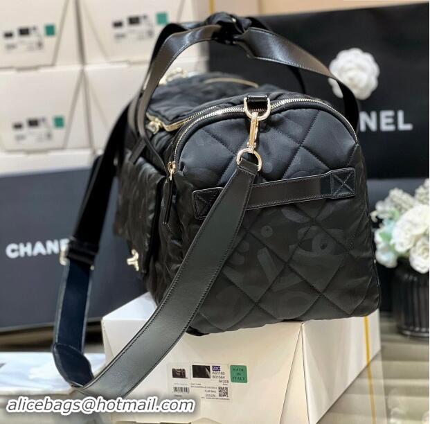 Buy Classic Chanel Coco Neige Ski Bag CH3532 Black Top Quality