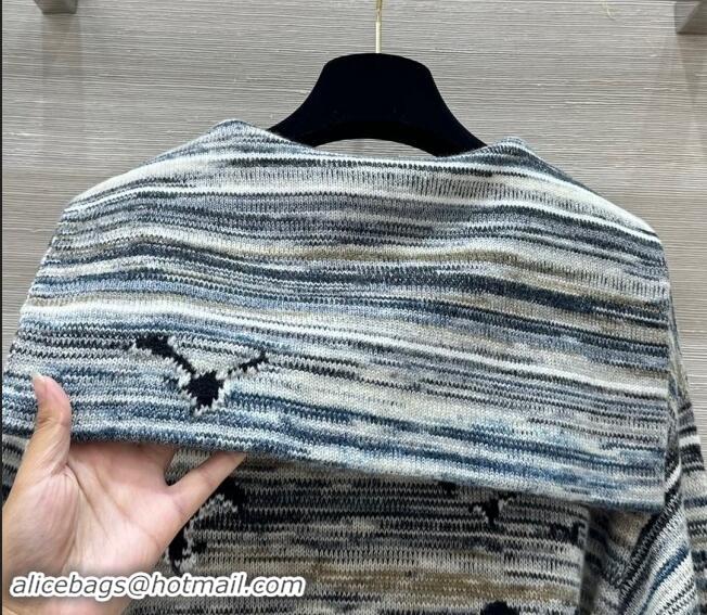 ​Well Crafted Chanel Knit Cardigan 1025 Grey 2024