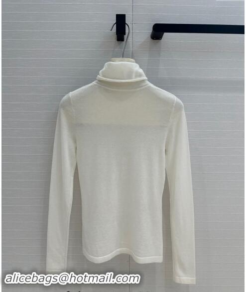 Well Crafted Dior Knit Wool Backing Shirt CD5026 White 2024