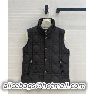 Market Sells Dior Nylon and Padded Vest 1025 Black 2024