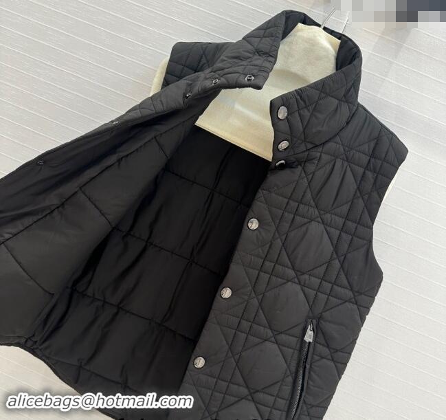 Market Sells Dior Nylon and Padded Vest 1025 Black 2024