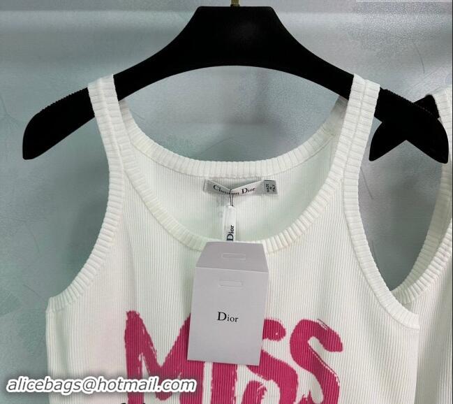 Buy Discount Dior Miss Dior Knit Vest D1025 White 2024