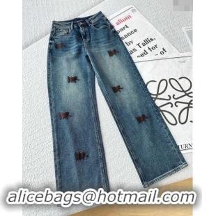 Buy Inexpensive Dior Denim Jeans Pants 1025 Blue 2024